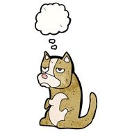 grumpy little dog cartoon N6