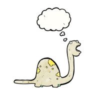 cartoon dinosaur N166