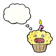 cartoon cupcake N161