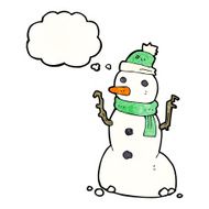 Cartoon Snowman N92