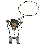 cartoon businessman celebrating N4