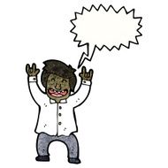 cartoon shouting office man N5