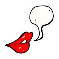 sexy cartoon lips N13