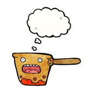 cartoon copper saucepan N9