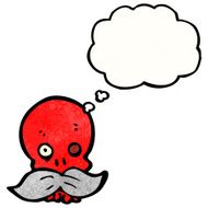 funny cartoon skull N46
