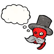 funny cartoon skull N47