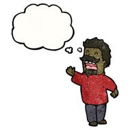 cartoon man with mustache and thought bubble N2