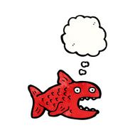 Cartoon Piranha N23