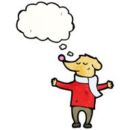 cartoon dog in human clothes N2