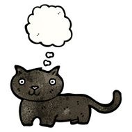 Black Cat Cartoon N27