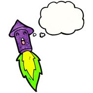 Cartoon Firework Rocket N28