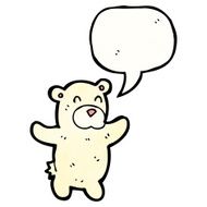 cartoon little bear N38