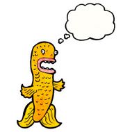 Funny cartoon fish N9