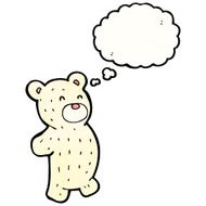 cartoon cute teddy polar bear N4