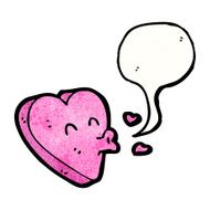 cartoon heart kissing N2