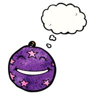 Cartoon Christmas Bauble N114