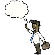 Cartoon Businessman N42