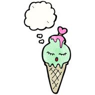 Cartoon Ice Cream Cone N64