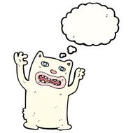 cartoon fierce animal N2