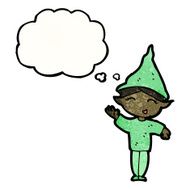 Cartoon Christmas Elf N102