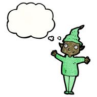 Cartoon Christmas Elf N103