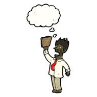 stressed businessman cartoon N4