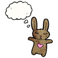 Cartoon little rabbit N14