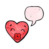 love heart cartoon character N14