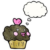 chocolate muffin cartoon N4