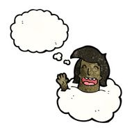 head in clouds cartoon N8