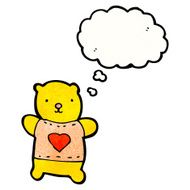 cute little teddy bear cartoon N6