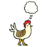 Cartoon Chicken N106