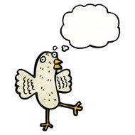 Cartoon Bird N456