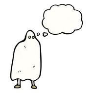 Cartoon Ghost N178