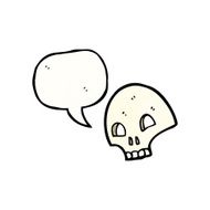 Cartoon Skull N96