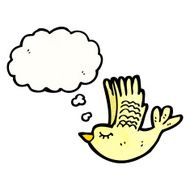 cartoon swooping bird N3