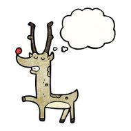Cartoon Christmas Reindeer N21