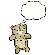 cartoon teddy bear N244