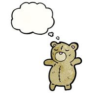 cartoon teddy bear N245