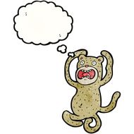 cartoon crazy monkey N22