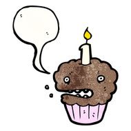 Cartoon Muffin N58