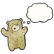 cartoon happy teddy bear N6