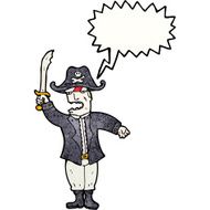 Cartoon Pirate Captain N45