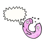 talking cartoon donut N3