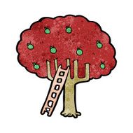 Cartoon Apple Tree N10