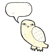 Cartoon Owl N172