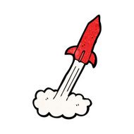Cartoon Rocket N55