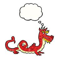 cartoon chinese dragon N20