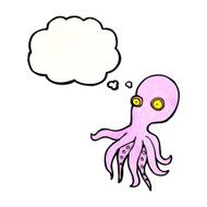 Cartoon Octopus N102
