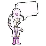 cartoon pink pirate N4